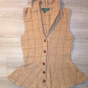 Lauren RALPH LAUREN Women’s shirt Blouse Size SMALL #J